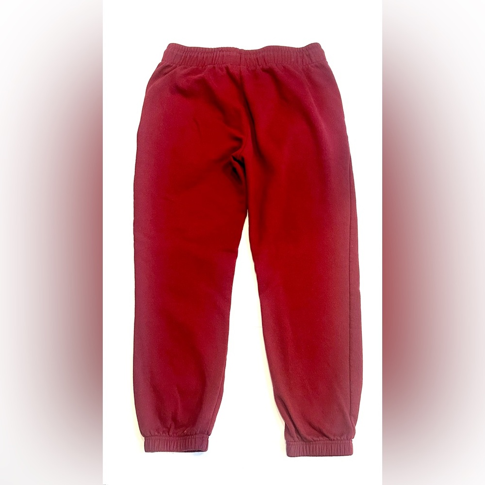 Betty Boop Graphic Burgundy Elastic Drawstring Joggers w/Pockets size L 11/13 - Picture 4 of 9